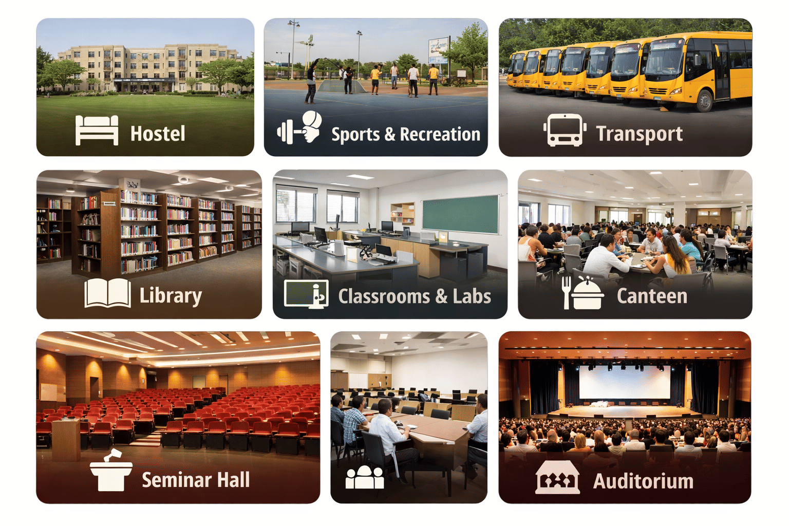 Indus University Campus Facilities