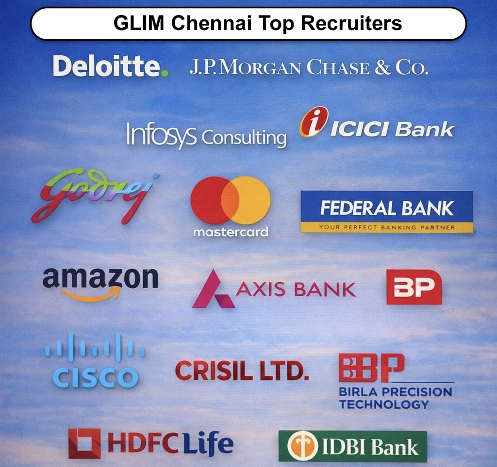 GLIM Chennai Top Recruiters