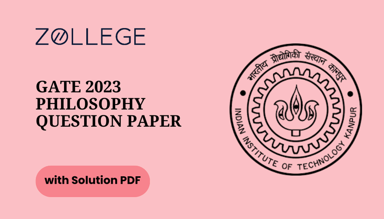 GATE 2023 Philosophy Question Paper with Solutions PDF