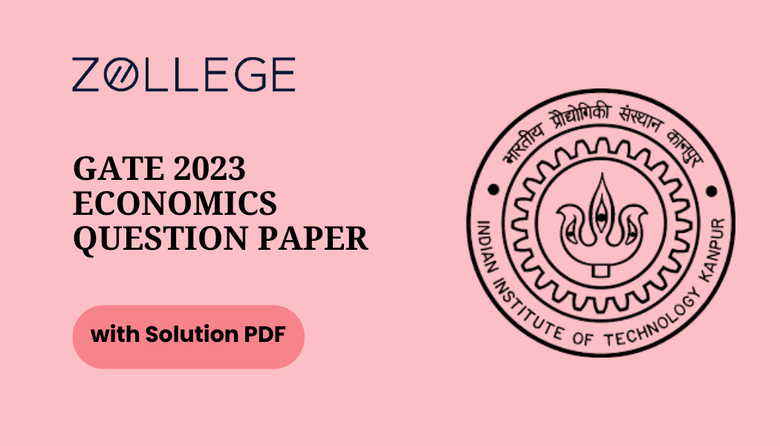 GATE 2023 Economics Question Paper with Solution Pdf