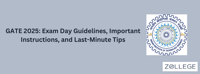 GATE 2025 Exam Day Guidelines