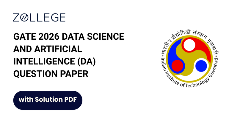 GATE 2026 Data Science & Artificial Intelligence (DA) Question Paper ...