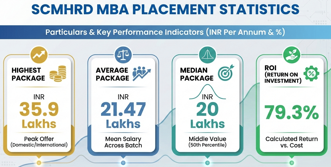 SCMHRD MBA Placement