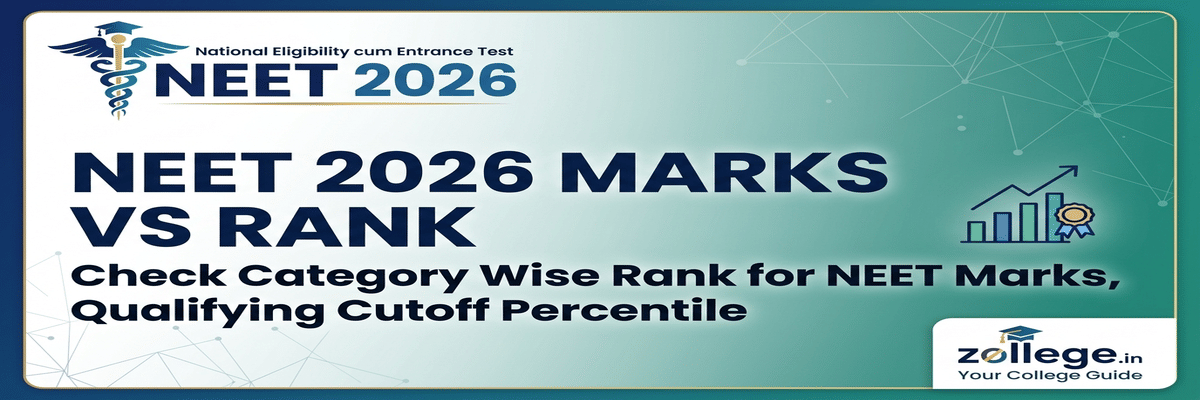 NEET Marks vs Rank