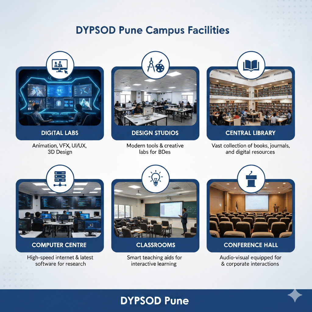 DYPSOD Pune Campus & Infrastructure