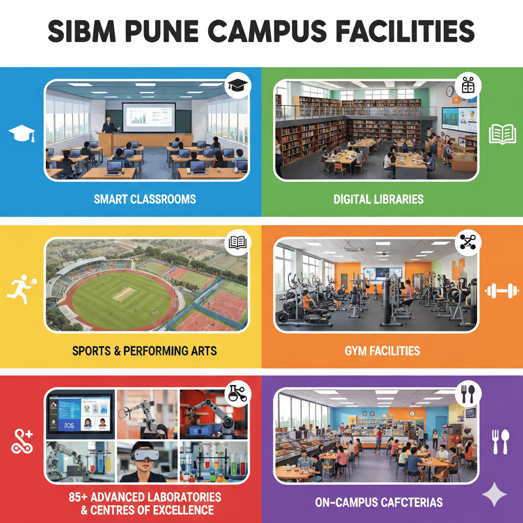 SIBM Pune Campus Facilities