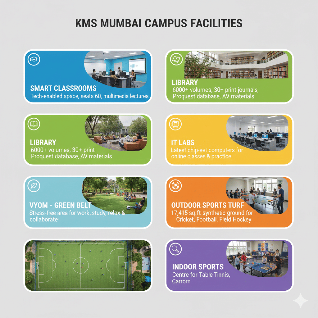 KMS Mumbai Campus & Infrastructure