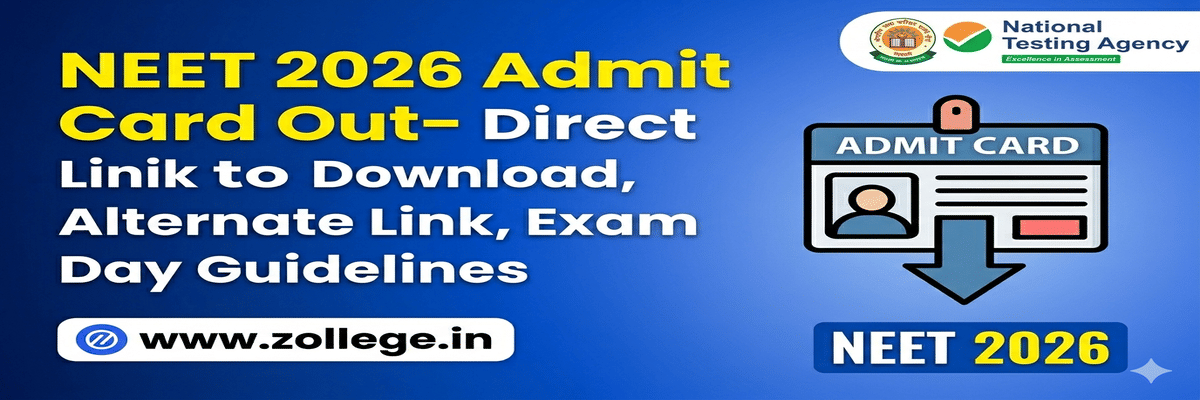 NEET 2026 Admit Card
