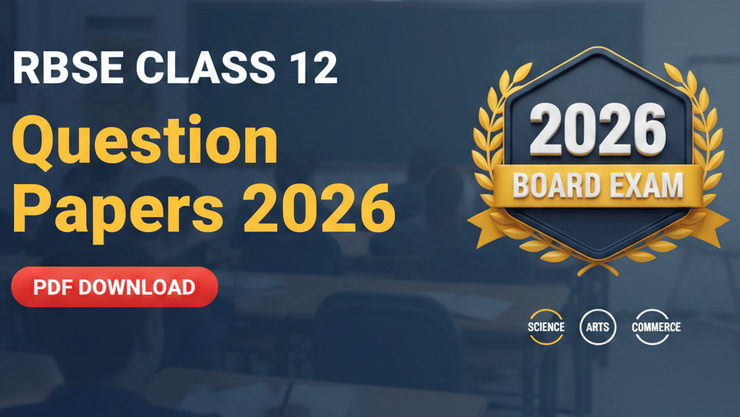 RBSE 12th Question Paper 2026 with Solution PDF