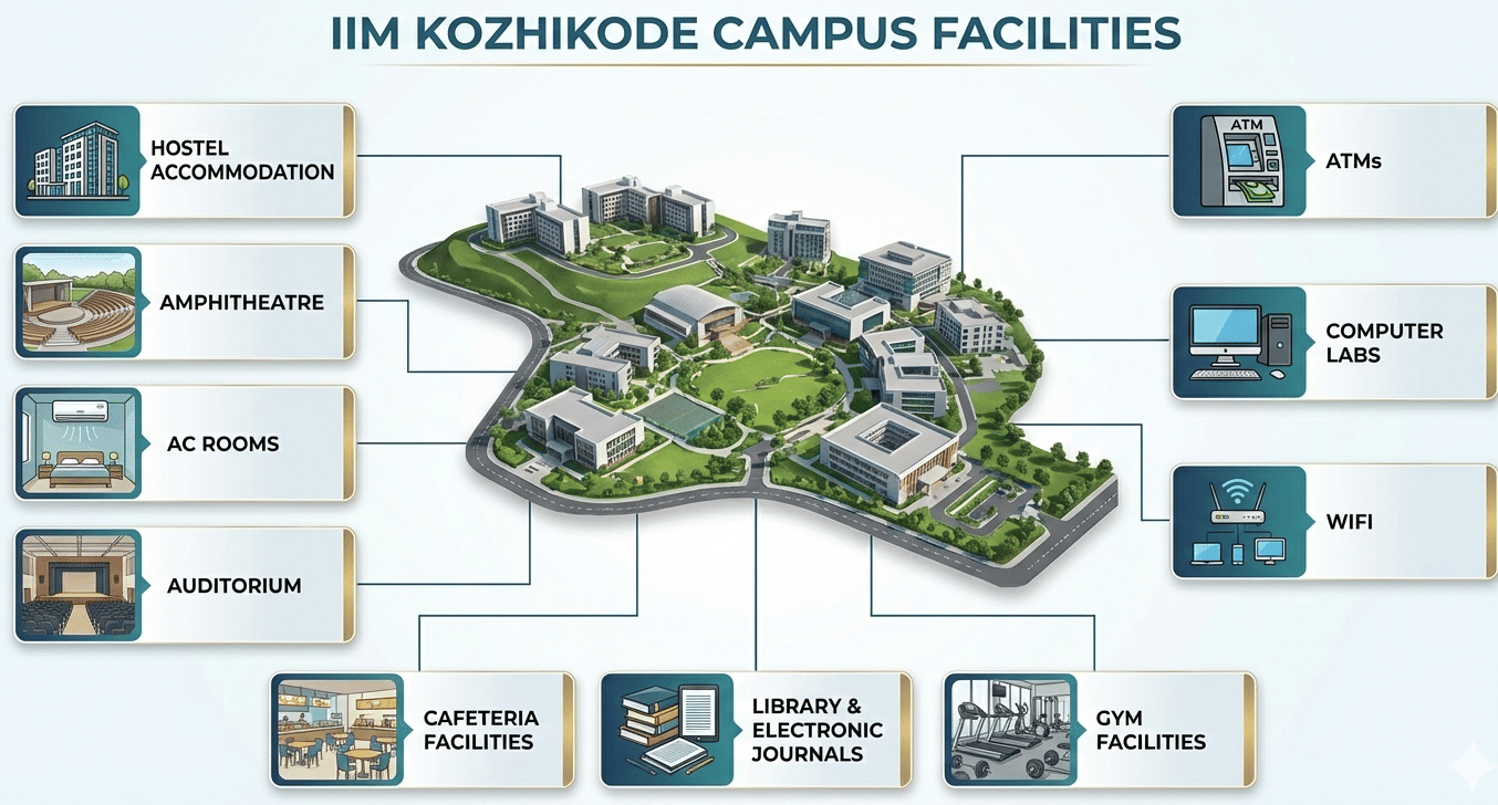 IIM Kozhikode Campus Facility