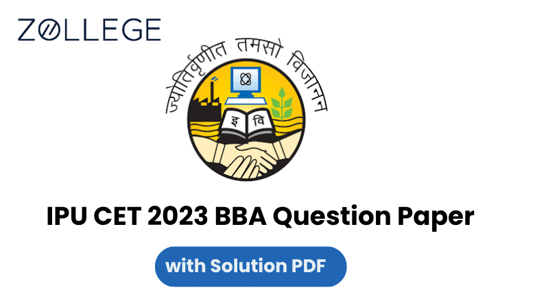IPU CET 2023 BBA Question Paper with Solutions