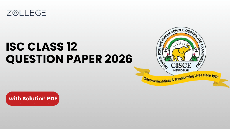ISC Class 12 Question Paper 2026