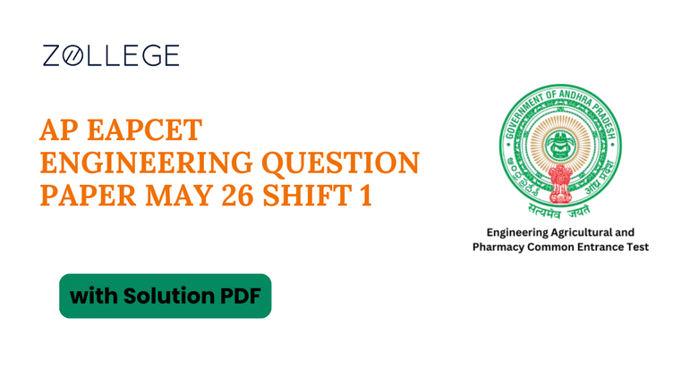 AP EAPCET 2025 ENGINEERING QUESTION PAPER MAY 21 SHIFT 2