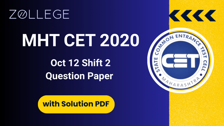 MHT CET 2023 May 9 Shift 1 Question Paper with Solution Pdf
