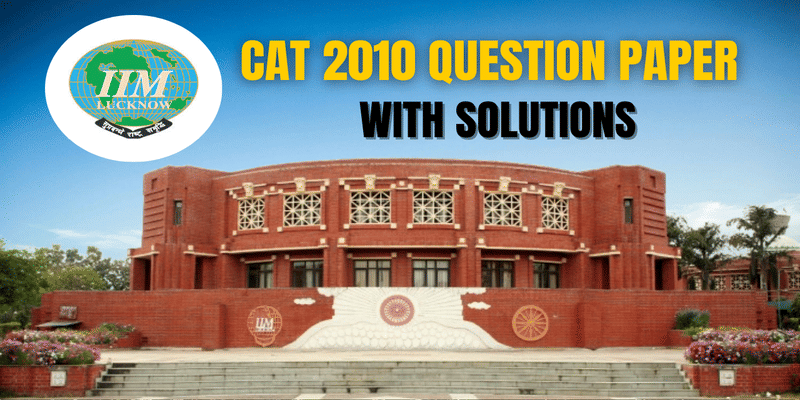 CAT 2009 Question Paper with solutions