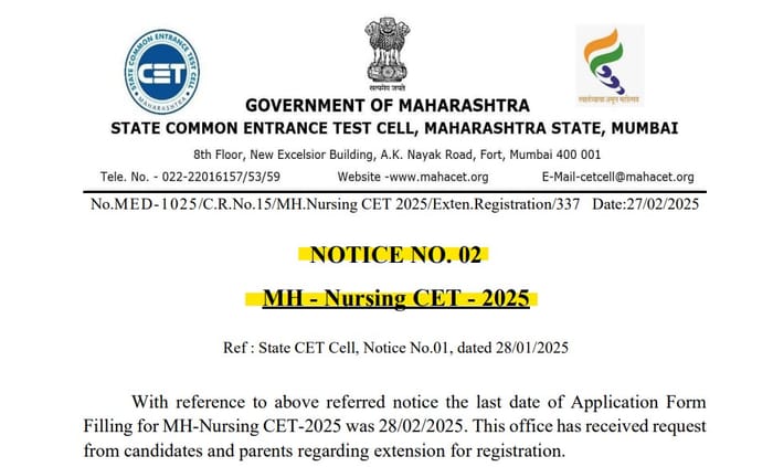 MH Nursing Date Extension