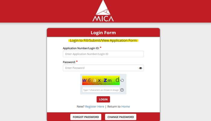MICAT Admit Card Released