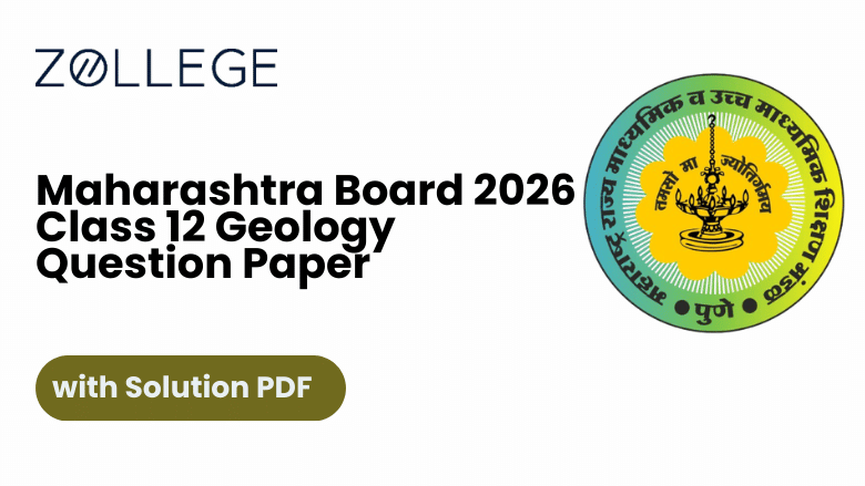 Maharashtra Board Class 12 Geology Question Paper 2026 with Solutions
