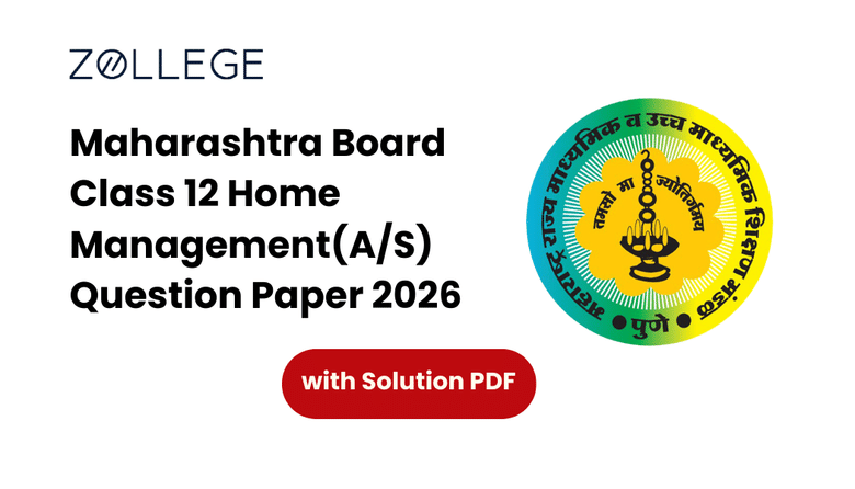 Maharashtra Board Class 12 Home Management(AS) Question Paper 2026 with Solution Pdf