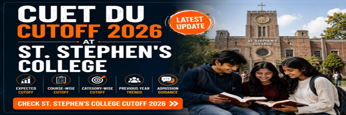 CUET DU Cutoff 2026 at St. Stephen's College
