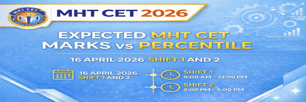 Expected Shift-Wise MHT CET 2026 Marks vs Percentile for 16 April Exam