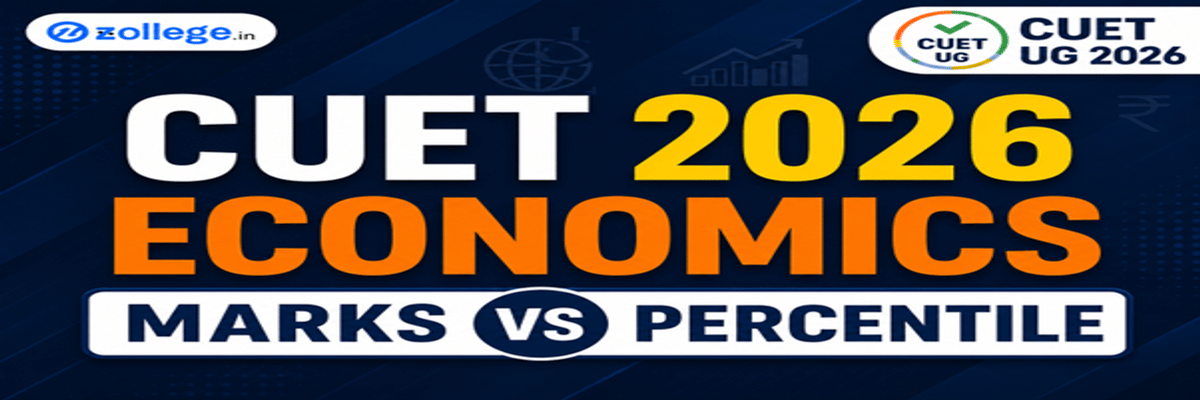 CUET Economics Marks vs Percentile 2026