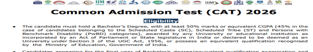 CAT 2026 Dates Out: Check Dates for Registration, Admit Card, and Examination