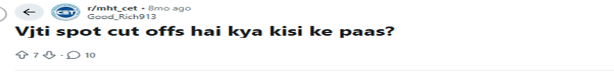 MHT CET ME Cutoff for ST Category
