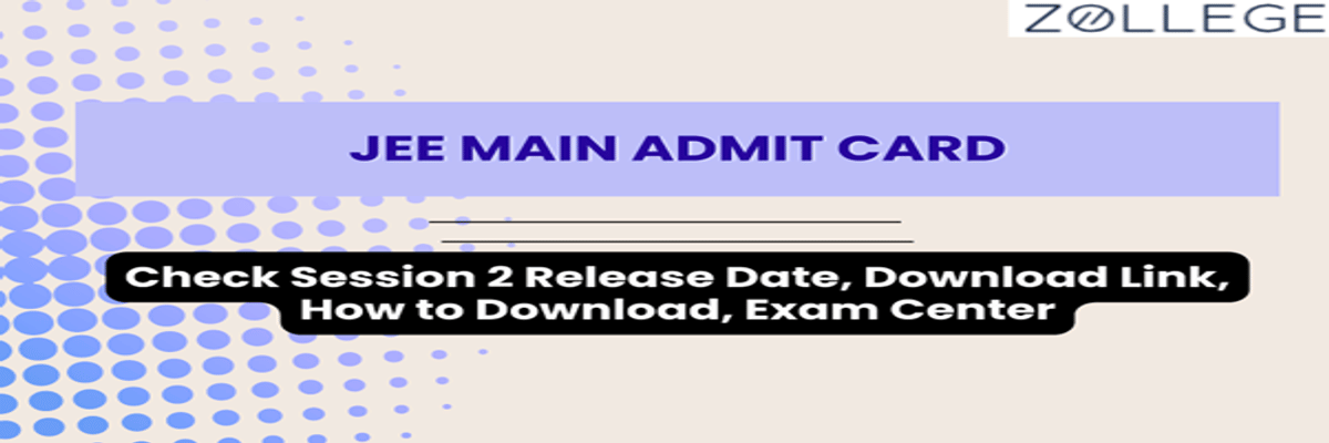 JEE Main Admit Card