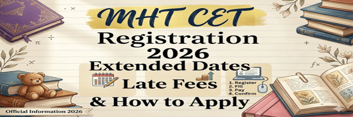 MHT CET Registration 2026 (Closed): Dates, Late Fees & How to Apply