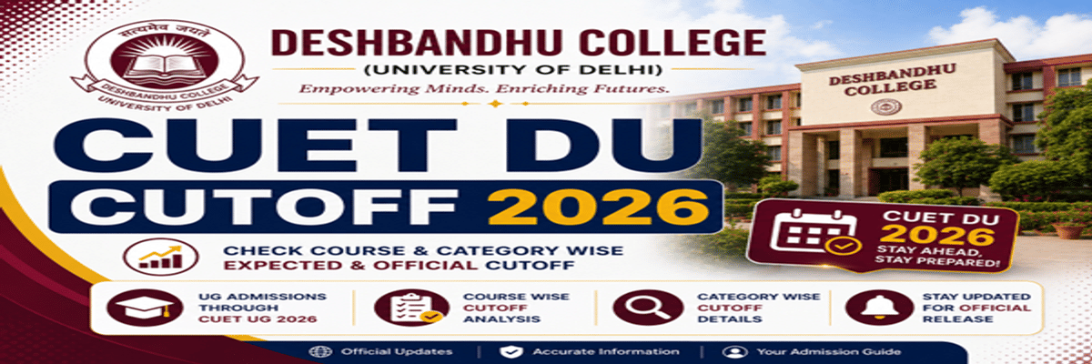 CUET DU Cutoff for Deshbandhu College