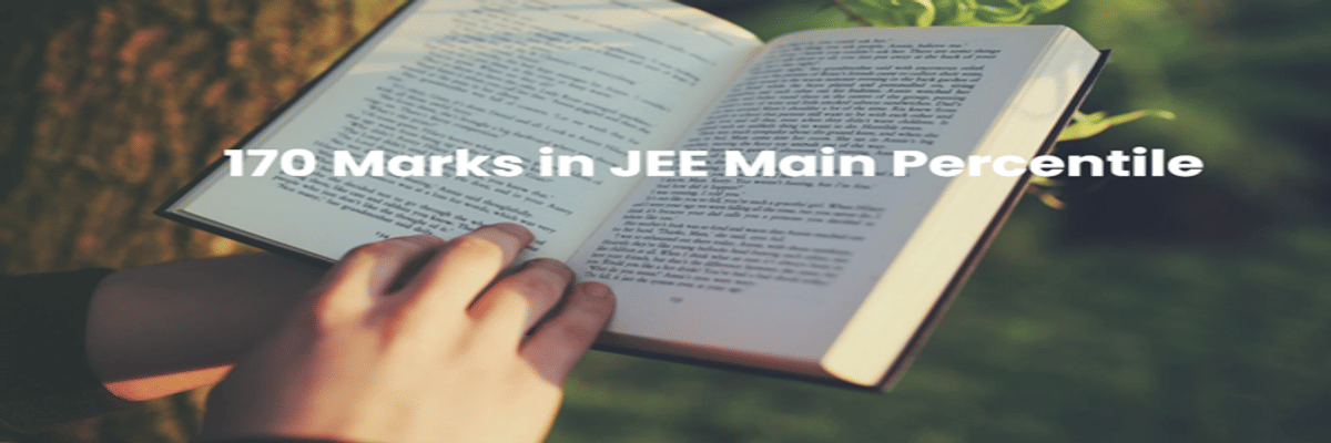 170 Marks in JEE Main Percentile