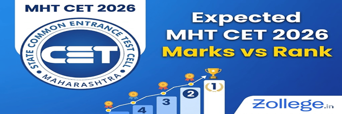 Expected MHT CET 2026 Marks vs Rank