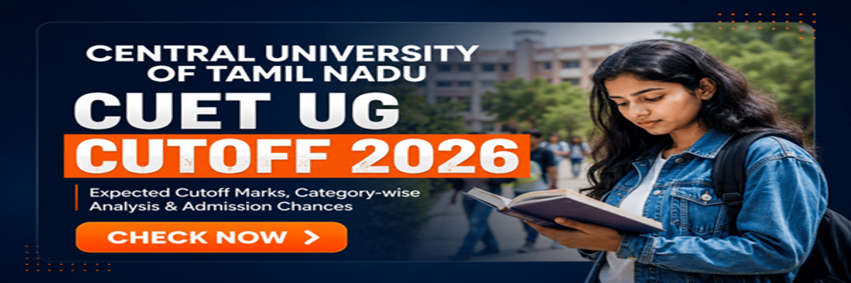 Central University of Tamil Nadu CUET UG Cutoff 2026