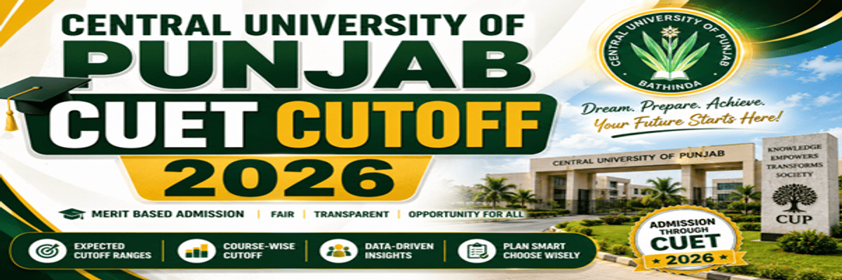 Central University of Punjab CUET Cutoff 2026