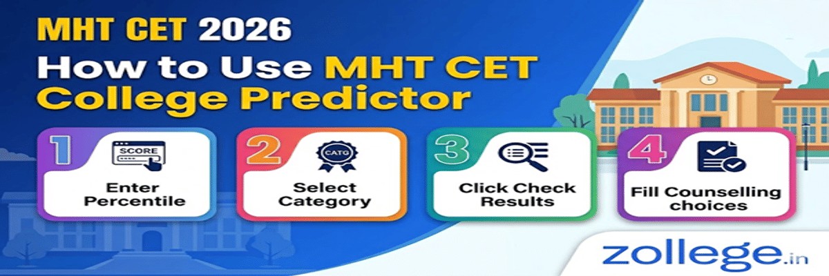 MHT CET College Predictor: Predict Colleges and Courses Using MHT CET Percentile and Category