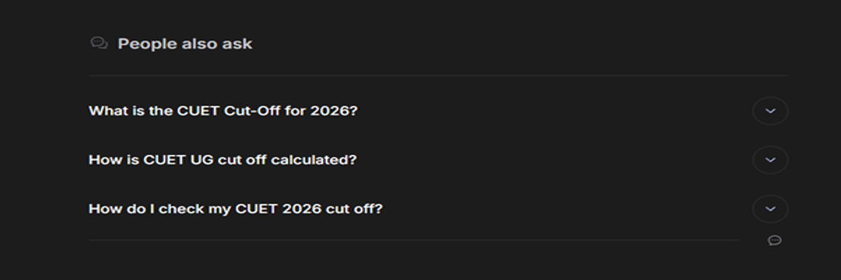 CUET UG Cutoff 2026 for SC and ST Category