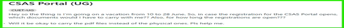 CSAS Counselling 2026: Start Date, Registration, Preference Filling, Seat Allotment, Admission Date