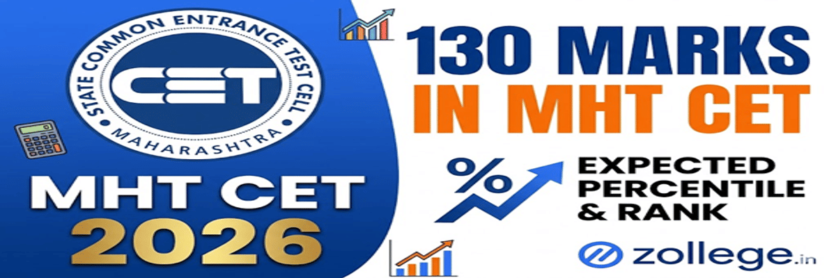 130 Marks in MHT CET Percentile
