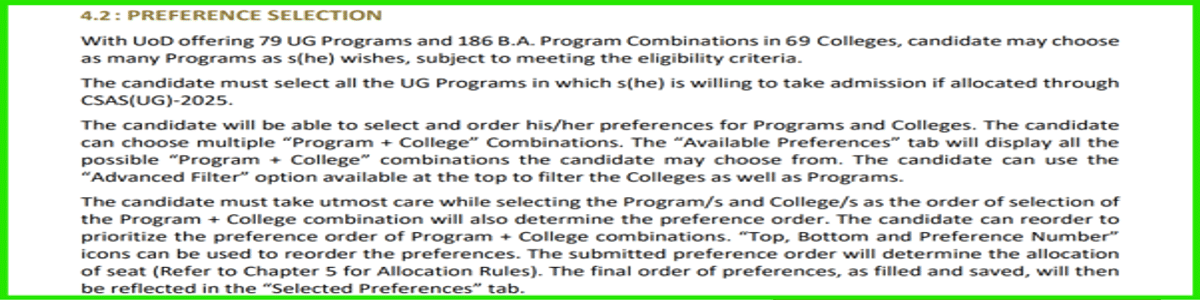 CSAS Counselling 2026: Start Date, Registration, Preference Filling, Seat Allotment, Admission Date