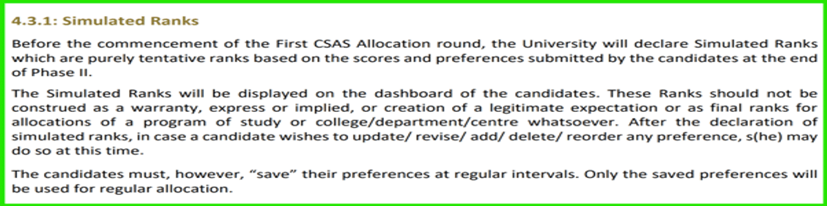 CSAS Counselling 2026: Start Date, Registration, Preference Filling, Seat Allotment, Admission Date