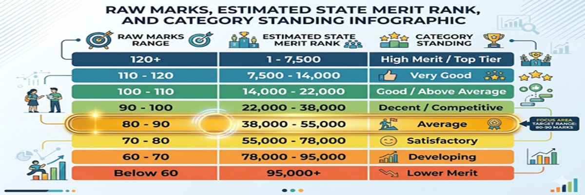 80 Marks in MHT CET Percentile and College Options