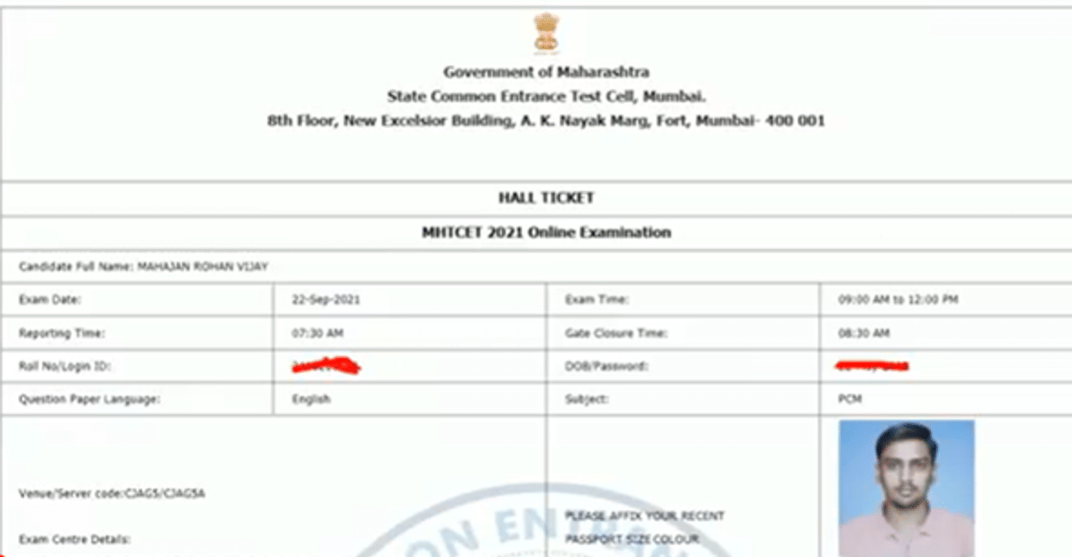 MHT CET Admit Card Download Steps and Exam Day Guidelines