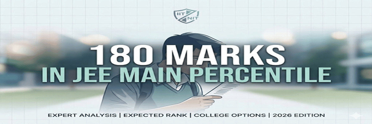 180 Marks in JEE Main Percentile