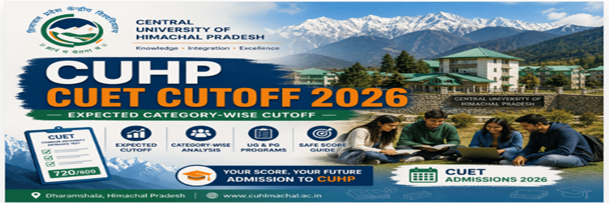 Central University of Himachal Pradesh CUET Cutoff 2026