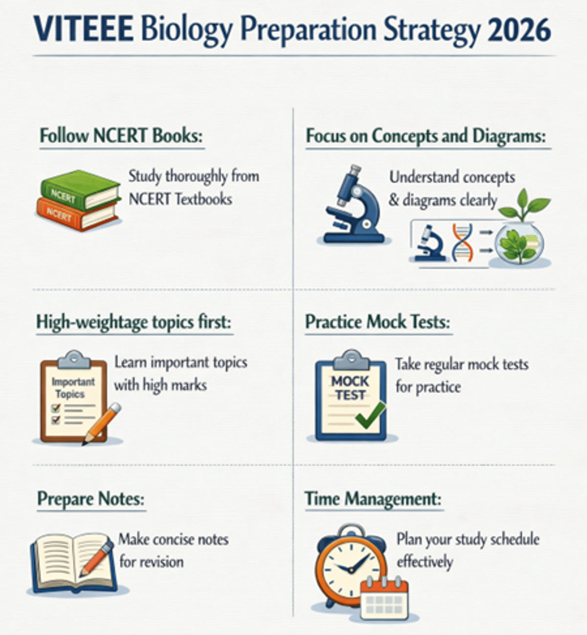 VITEEE Biology Syllabus 2026: Download PDF, Important Chapters, Books, Preparation Strategy