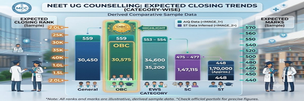 NEET AIQ and State-wise Cutoff for the OBC Category