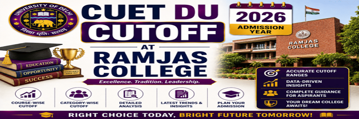 CUET DU Cutoff 2026 at Ramjas College
