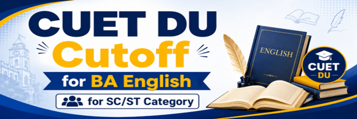 CUET DU Cutoff for BA English for SC/ST Category