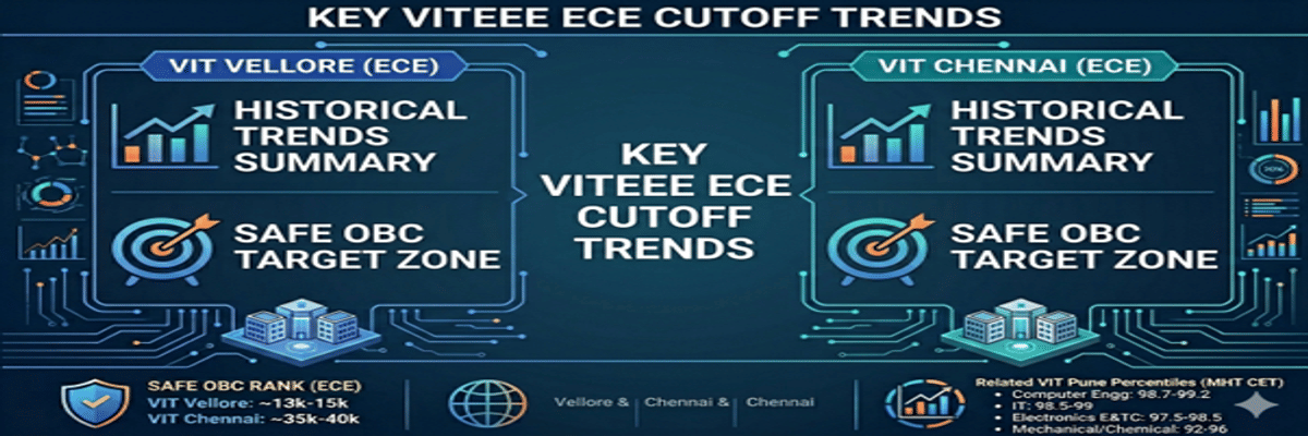 VITEEE ECE Cutoff for OBC for Top Colleges
